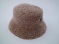 Kangol Furgora Lahinch Brown Angora Blend Bucket Hat