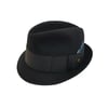 Champ Hats Kasmir Finish Black Fur Felt Fedora
