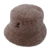 Kangol Furgora Lahinch Brown Angora Blend Bucket Hat