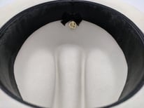 Vintage White Cheyenne 3X Cowboy Hat Size 7 1/8" (57)