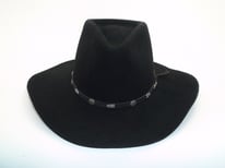 Vintage Charlie 1 Horse Black Cowboy Hat