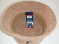 Kangol Furgora Lahinch Brown Angora Blend Bucket Hat