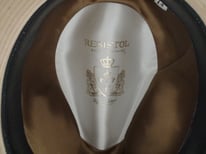 Resistol Self Conforming Tan Suede Fedora Size 7 1/4"