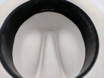 Vintage White Cheyenne 3X Cowboy Hat Size 7 1/8" (57)