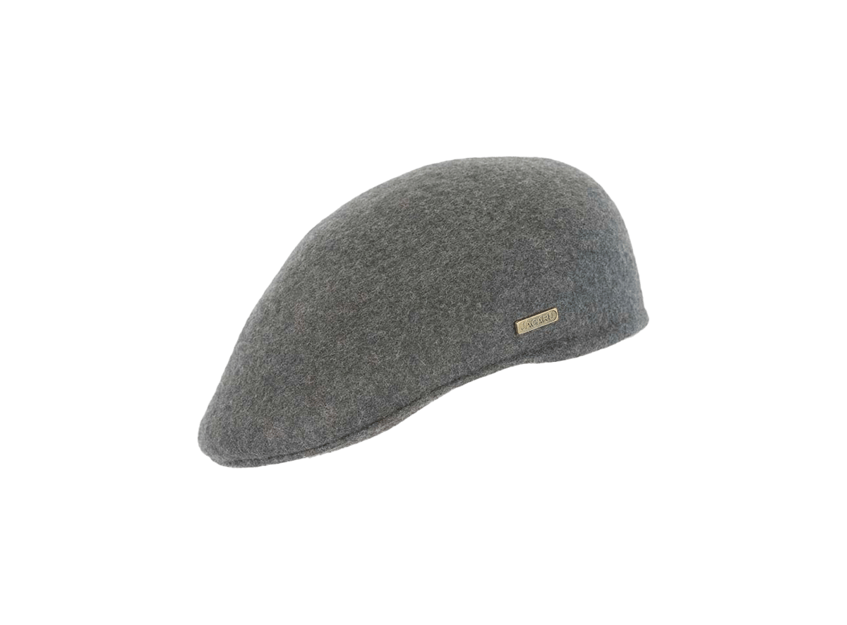 Grey Australian Felt Drivers Cap by Jacaru