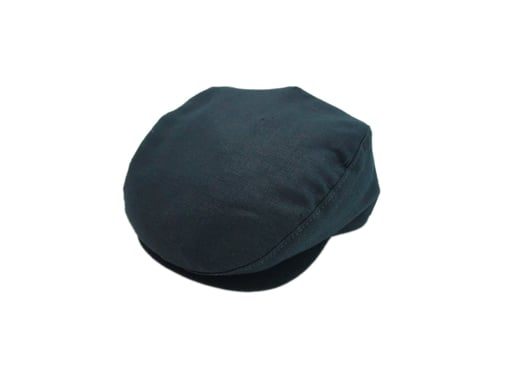 Capas Blue Linen Flat Cap - Classic Sportsman's Ivy Cap