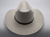 Vintage White Cheyenne 3X Cowboy Hat Size 7 1/8" (57)