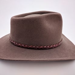 Vintage Akubra Stockman Cowboy Hat Fawn Size 59