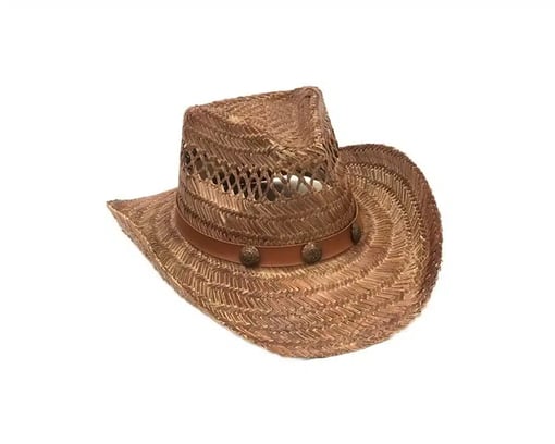 Natural Straw Cowboy Hat