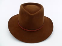 Smithbilt Hats Short Brim Cowboy Hat Whisky Color Western Fedora