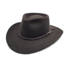 Vintage Akubra Hats Snowy River Chocolate Cowboy Hat Size 7 1/4" (58)