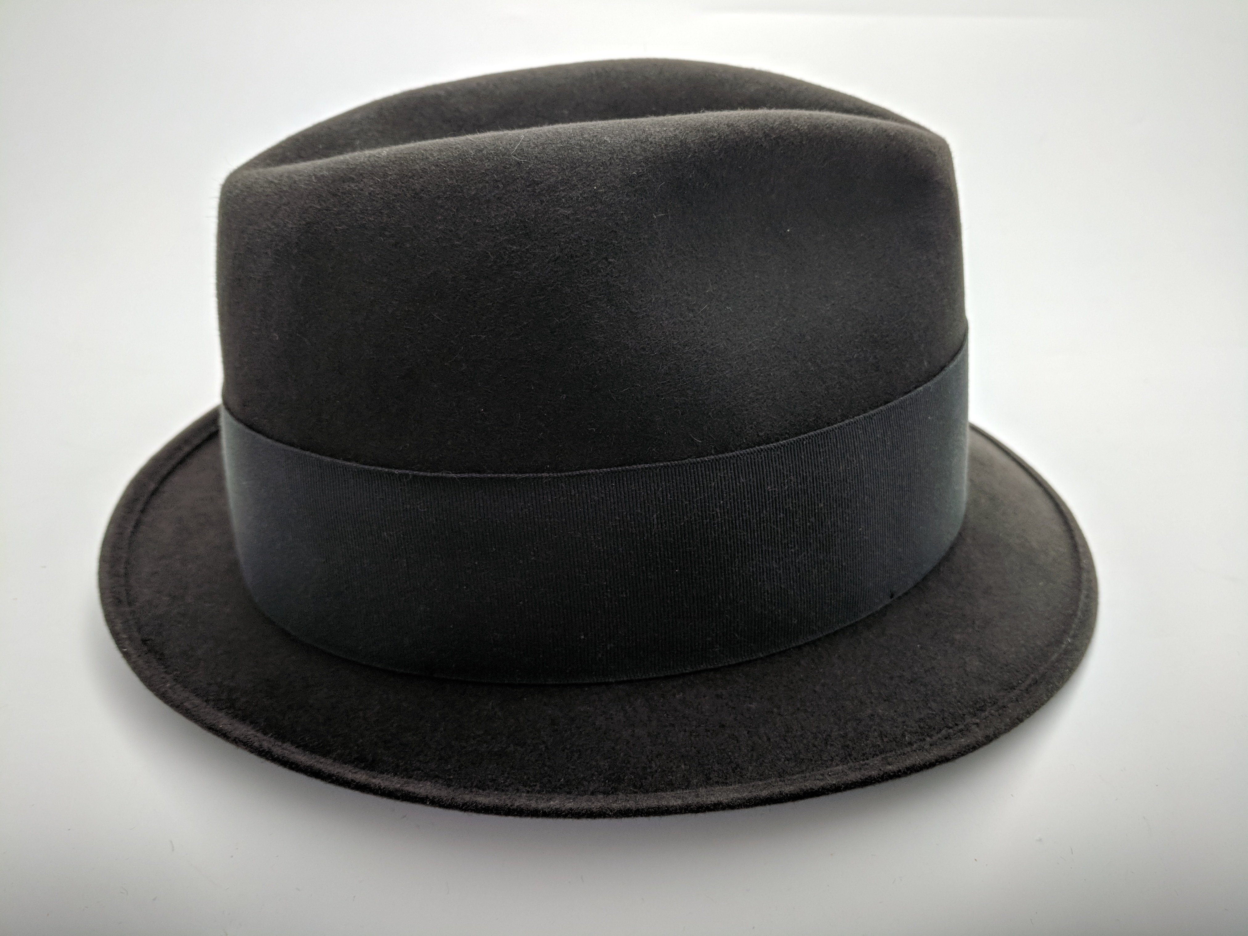 Resistol 707 Brown Fedora Size 7 1/4