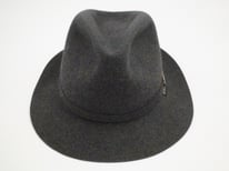 Royal Biltmore Traveler Grey Wool Felt Fedora Hat