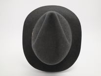 Royal Biltmore Traveler Grey Wool Felt Fedora Hat