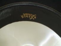 Champ Hats Fedora Kasmir Finish Black Fur Felt Hat