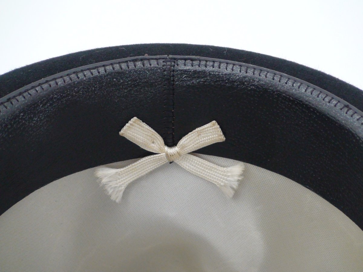 Adam Hats Premier Black Fur Felt Fedora Hat