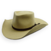 Smithbilt Hats Tear Drop Kakhi 5x Fur Felt Cowboy Hat