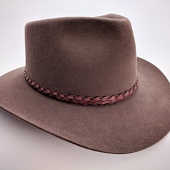 Vintage Akubra Stockman Cowboy Hat Fawn Size 59