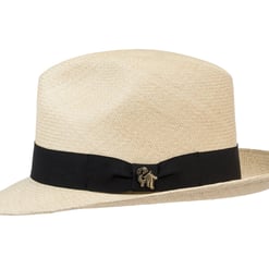 Bigalli Hats Fedora G8 Panama Hat Premium Panama Grade 8