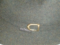 Royal Biltmore Traveler Grey Wool Felt Fedora Hat