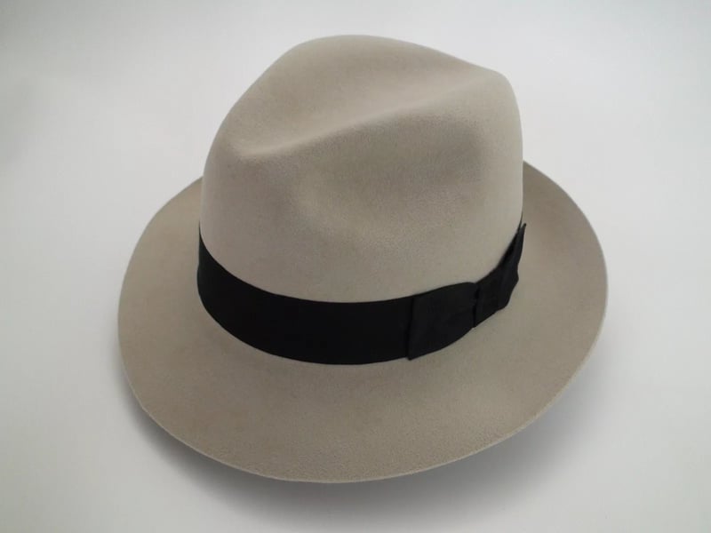 Smithbilt Hats Knight 5X 100% Fur Felt Silverbelly Fedora Hat
