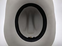 Vintage White Cheyenne 3X Cowboy Hat Size 7 1/8" (57)