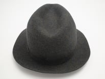 Royal Biltmore Traveler Grey Wool Felt Fedora Hat