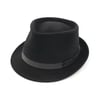 Champ Hats Fedora in Black Kasmir Finish