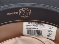 Vintage Black Stetson Revenger 4X Buffalo Felt Cowboy Hat