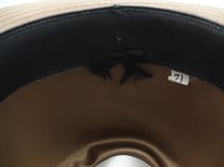 Resistol Self Conforming Tan Suede Fedora Size 7 1/4"