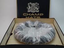 Champ Hats Kasmir Finish Black Fur Felt Trilby Fedora Hat
