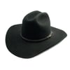 Resistol 4x Black Cowboy Hat - Authentic Vintage Western Style
