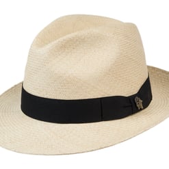 Bigalli Hats Fedora G8 Panama Hat Premium Panama Grade 8
