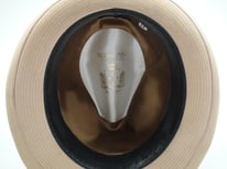 Resistol Self Conforming Tan Suede Fedora Size 7 1/4"