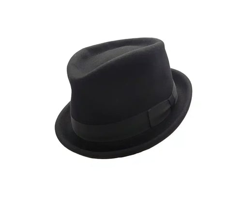 Disney Hats Sir Gay Black Trilby