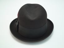 Vintage Premier Quality Knox New York Fedora in Black