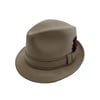 Resistol Self Conforming Tan Suede Fedora