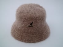 Kangol Furgora Lahinch Brown Angora Blend Bucket Hat