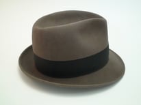 Beaver Brand Hats Brown Imported Coney Fur Felt Fedora