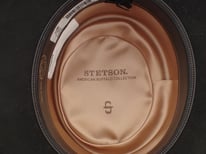 Vintage Black Stetson Revenger 4X Buffalo Felt Cowboy Hat