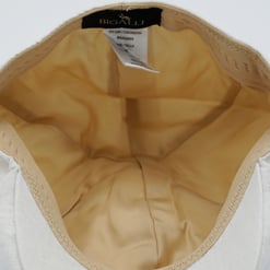 Bigalli Hats Cream Cotton Linen Duckbill Cap