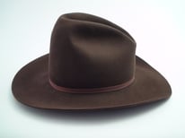 Beaver Brand Hats Gus Style 10X Cowboy Hat Size 7 1/8" (57)