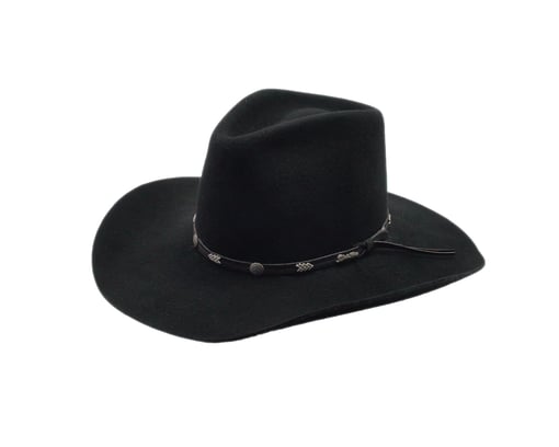 Vintage Charlie 1 Horse Black Cowboy Hat