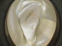 Royal Biltmore Traveler Grey Wool Felt Fedora Hat